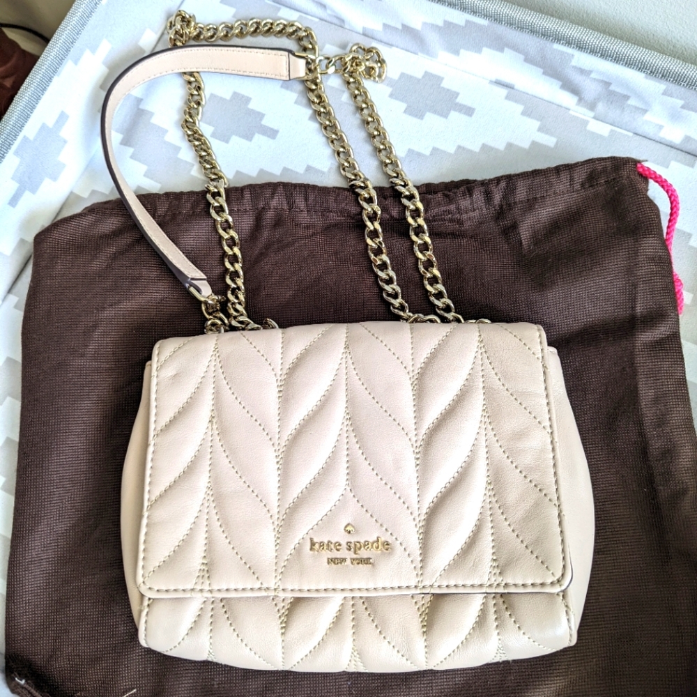 Light pink Kate Spade Chain Crossbody